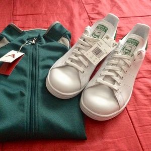 SOLD - Adidas Stan Smith Sz 9.5 & Antigua Jacket